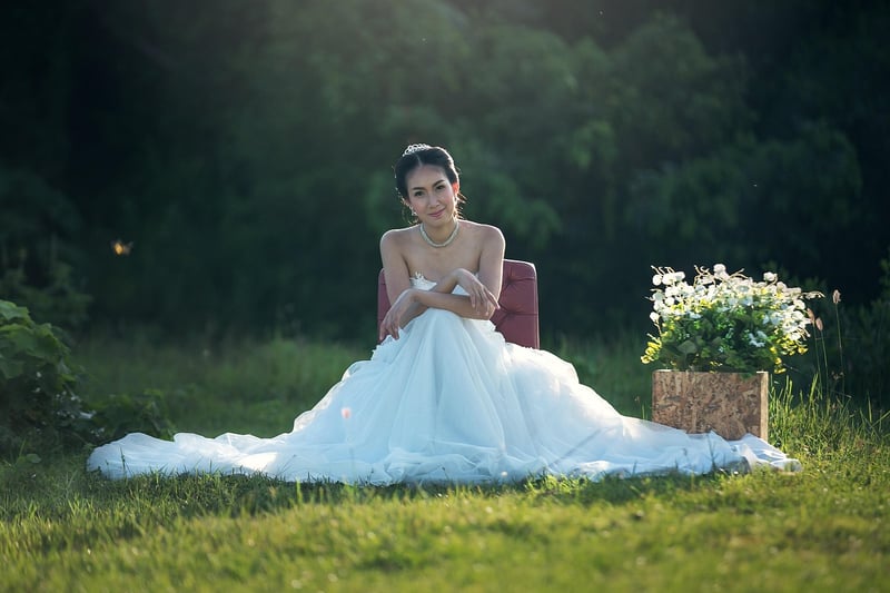 Ethereal Wedding Outfit